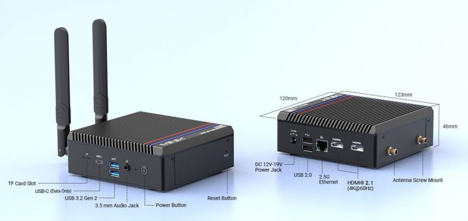 MINIX NEO Z150-0dB / Intel N150 Mini PC, 512GB SSD, 16GB RAM, lautlos, Windows 11 Pro